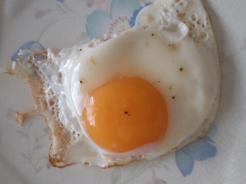 半熟目玉焼きの作り方